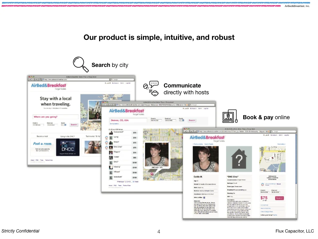 Airbnb deck redesign, slide 4
